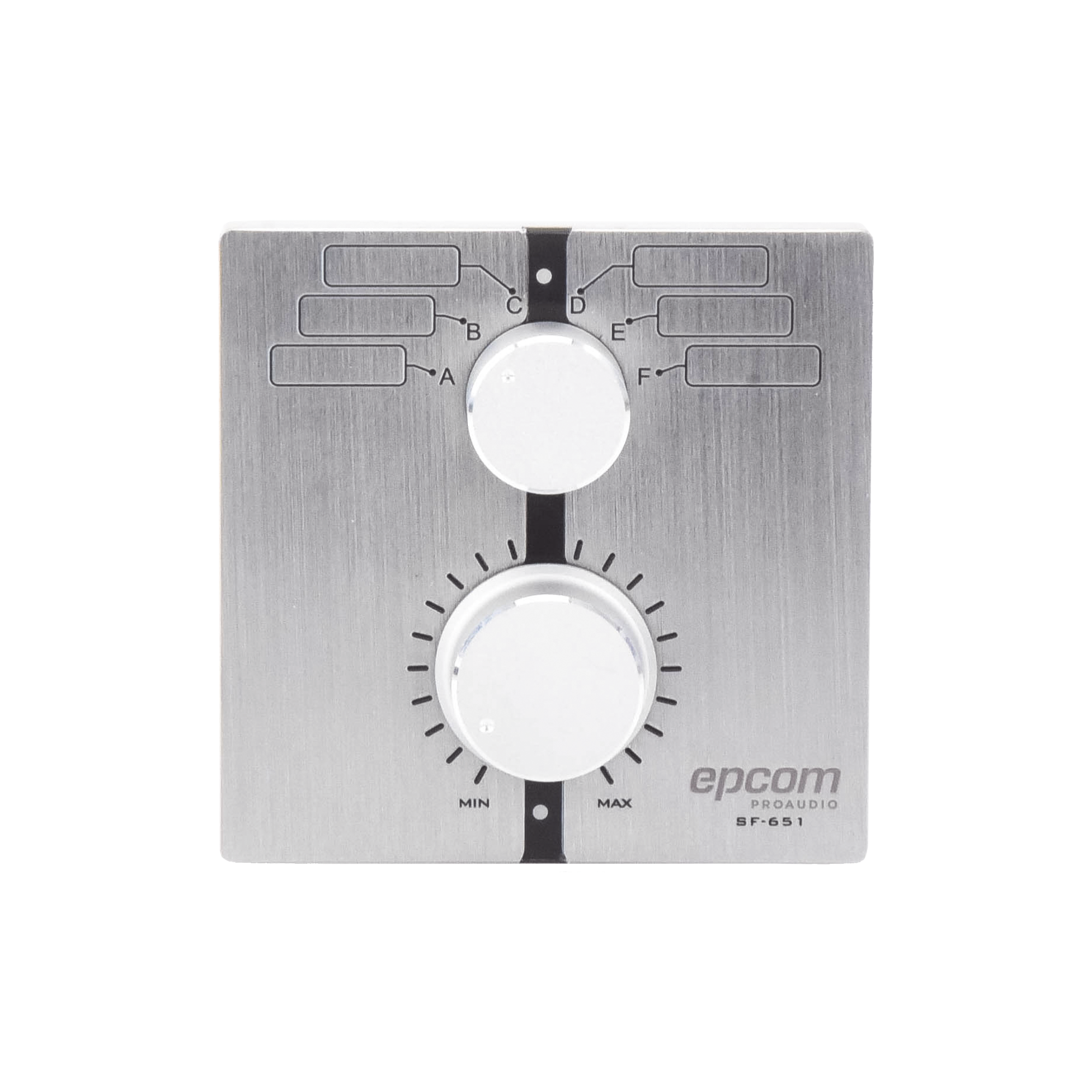 SF-651|Control de  Volumen Remoto con Selector de Canales ?Compatible con Amplificador SF2240UC - SF4240UC